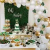 PATIMATE Oh Baby Wall Sticker It's A Boy Girl Baby Shower Decoration 1st Birthday Party Decor Kids Babyshower Gender Reveal 211021