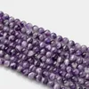 Bracelet de perles d'améthyste de 10mm pierre naturelle Strand Mew Lavande Couleur Bijoux pour femmes Cadeau