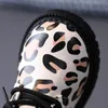 Stivali per bambini Caviglia Moda Leopard Zebra Pattern Ragazzi Ragazzi Boot 21-30 Infantile Quattro stagioni antiscivolo Scarpe per bambini comodi
