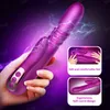 Nxy vibratorer nya dildo vibrator automatisk teleskop rotation uppvärmning 10 hastigheter vibration g spot clitoris vaginal massage sex leksaker för kvinnor 1119