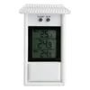 Digital Indoor/Outdoor Waterproof Thermometer Garden GreenHouse Wall Temperature Measurement Max Min Value Display 210719