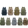 Tactical Molle Camping Plecak Wojskowy Army Mężczyźni Duże Torby Travel Outdoor Sports Wspinaczka Plecak Torba turystyczna Sac A DOS Q0721