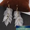 Neue Blume handgemachte Böhmen Boho Ohrringe Frauen Mode lange hängende Ohrringe Kristall weibliche Hochzeit Ohrringe Party Schmuck Fabrikpreis Expertendesign Qualität