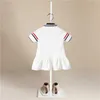 Nette Kinder Kinder Baby Mädchen Kleider Kleidung Kind Sommer Kurzes Kleid Kind Enfant Kleidungsstücke Kleidung Prinzessin Kleid Q0716