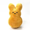 Nieuwe Paashaas Toys 15cm Knuffels Kinderen Baby Happy Easters Konijn Dolls 6 Kleur Whtbfr