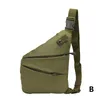 Sacs extérieurs hommes multifonctionnels cachés cachés de stockage tactique Sac à pistolet Holster nylon épaule légère de la poitrine antivol de la poitrine 286 m