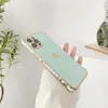 Love Gilded Plating Cases With Side Pating for iPhone 12 Pro Max Mini 7/8 Plus Protective Back Cover DHL