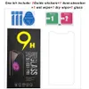 9H tempererat glasskärmskydd för iPhone 13 12 11 Pro Max XS XR 7/8 plus Samsung 0,3mm tjocklek