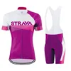 Verão Ciclismo Jersey Mulher Mulher Bicicleta De Manga Curta Quick-Seco Ropa Ciclismo Maillot Sportswear Bib Bancos Gel Respirar Pad