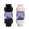 Watering apparatuur I.D 25mm 32mm Transparante Check Valve PVC One Way Non Return Garden Water Pijp Connector Aquarium Tank Buis Joint