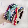 Moda Inci Bantlar Kadınlar Için Mücevher Saç Bantları Saç Aksesuarları Haarband Opaska Headband Gumki Wlosow Saç Kravatlar Bandeau Cheveux Yapmak