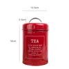 Metal Seal Jar Storage Box Colorful Coffee Container Canister Beans Bottles Home Nut Tea Containers 210423