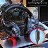 AWEI ES-770i Wired Gaming Headset 50mm Drivers Over Ear Deep Bass Stereo Headphones with Microphone USB 5V Ergonomic Design