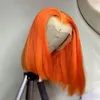 ginger bob peruk