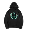 Mäns Hoodies Sweatshirts Genshin Impact Xiao Graphic Hoodie Unisex Hip Hop Streetwear Långärmade Toppar