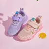 Lato Jesień Dziewczyny Buty Sportowe Dziecko Cute Cartoon Moda Buty Księżniczka Pojedyncze Netto Oddychające Sneakers 210713