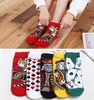 5 вариантов / много игральных карт мужчин и женщин носки хлопок цветной мода смешной счастливый king and queen harajuku повседневная классические девушки короткие носки