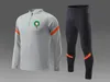 Morocco men's football Tracksuits outdoor running training suit Autumn and Winter Kids Soccer Home kits Customized logo225v