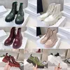 Designer Martin Bottes Marque En Cuir Casual Chaussures Mode Femmes Veau Épais Semelle Plateforme Top Qualité Hiver Automne Roman Unique