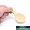 5 small wood salt scoop solid wood condiment scoop handmade honey teaspoon flavoring sugar coffee tea jam mustard ice cream Factory price expert design Quality