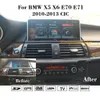 Android 10.0 автомобильный DVD-плеер для BMW X5 E70 X6 E71 2010-2013 CIC Stereo GPS навигация мультимедиа аудио IPS экран