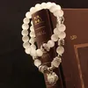 Bracelets de perles d'opale naturelle mode femmes Bracelet en cristal de pierre naturelle bijoux à main Bracelet à la mode brins de perles faits à la main