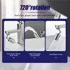 2 Modes 720 Degree Rotating Faucet Spray Head Filter Adapter Water Saving Tap Universal Splash Aerator Bathroom Kitchen Tools