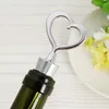 Apribottiglie per vino a forma di cuore Grande combinazione cavatappi e tappo Set a forma di cuore Bomboniere regalo DH2037