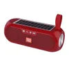 TG182 Solar Güç Bankası Bluetooth Hoparlör Taşınabilir Sütun Kablosuz Stereo Müzik Kutusu Boombox TWS 50 Açık Destek TFUSBAUXA18A37098372