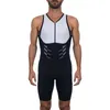 Tävlingsset ROKA Triathlondräkt Herr Svart Pro Aero Tri-dräkter Cykelskinsdräkt Cykelkläder Ciclismo Jumpsuit Löpkläder