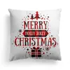 Счастливого Рождества обнять подушку для дома праздник украшения дома диван подушка чехол на заказ стиль Nordic напечатанная наволочка персик подушки кожи охватывают бытовые оптом