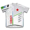 Set da corsa Classic Djibouti Summer Men039s Maglia da ciclismo Set Maglia da bicicletta da strada Downhill Alta qualità Pro Team Mountain Bike 9657078