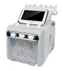 Tragbare 6-in-1-Diamant-Dermabrasion-Hydro-Maschine, Hydrodermabrasion, Sauerstoff-Jet-Peeling, Ultraschall-Hautwäscher, Pflege, Mikrodermabrasion, Gesichts-Spa