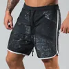 Men's Shorts Style Summer Trend Breathable Sports Printing Outdoor Basketball Running Training Fitness