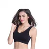 Ahh genie sutiã, busto shaper, 3 pack sem costura esportes sutiã wirefree yoga bras com almofadas removíveis para mulheres, 3 pcs cor preta