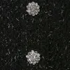 Femmes rétro boutons de pierres précieuses fabriqués par l'homme robe en tricot femme à la mode jupe à bretelles à deux vêtements 210531