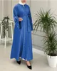 Этническая одежда мусульманская мода Дама Dubai Root Solid Color Cardigan платья выпускные платья abaya turke
