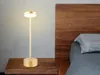 Hem Bedett LED Small Table Lamp Student Eye Protection Desk USB Laddning Atmosf￤r Natt Ljus Vattent￤t IP54 2200mAh