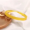 Trendiga Kvinnor Tjej Bangle Armband 18K Gul Guld Fylld Solid Pretty Smycken Gift