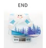 Led Glowing Christmas Tree Pendant Ornaments With Lights Large Stocking Socks Gift Bag Candy Bags Xmas Decoration