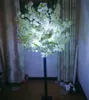 180 CM de haut fleur artificielle arbre de fleur de cerisier blanc décor à la maison fausse plante pour la décoration de scène de mariage