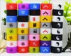 Colorful Custom silicon protect band beauty rubber bag ring Personalized silicone bracelet Welcome OEM Print your name logo text for glass tube