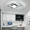 ベッドルームリビングルーム天井ライトランププラフォンドは、リモコン付きのモダンなLEDランプを回避します
