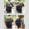 Outdoor Zakken 20L Tactische Aanval Tas Vissen Militaire Sling Rugzak Molle Voor Wandelen Camping Jacht Reizen XA517Y9831124