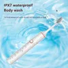 GeZhou Electric Toothbrush Sonic Rechargeable IPX7 Waterproof 6 Mode Travel with 8 Brush Head gift 220224