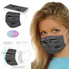 Nieuwe volwassen masker wegwerp drielaags niet-geweven smelt geblazen stof kattenkleur afdrukken maskers