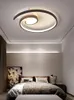 Plafoniere Lampadario moderno Illuminazione per camera da letto Cucina Soggiorno Ristorante Foyer Lampada a sospensione a led design rotondo bianco battuto