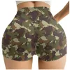 Camouflage Print Yoga Shorts Hoge Taille Fitness Bulift Scrunch Short Leggins Sexy Slanke Naadloze Panty's Vrouw A2 Outfit