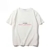 Fahion homens designer camiseta com letras moda verão camisetas para mulheres casual manga curta homme roupas 2 estilos as14