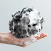 Bambu Charcoal Bath Scrubbers para Limpeza Corpo Macio Limpeza Duche Esponjas Wash Bath Ball Ball Escovas Escovas Espagueiras Atacado